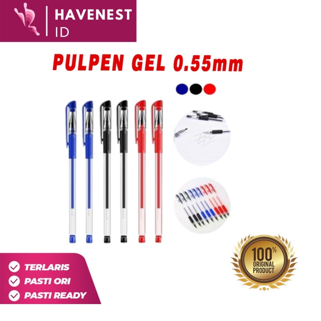

[ JS ] Pena Gel MIMI Alat tulis Stationary Pulpen Gel Pena Gel MIMI 0.5mm Standard