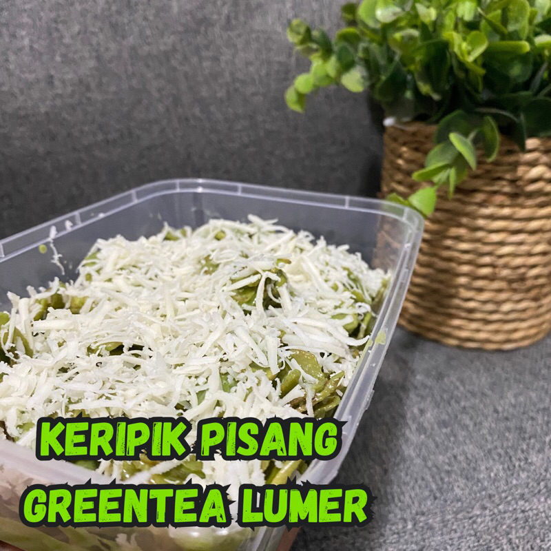 

KERIPIK PISANG GREEN TEA LUMER