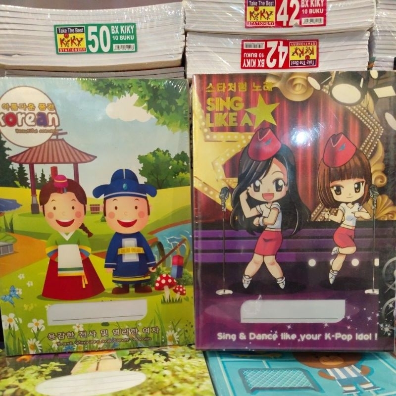 

BUKU TULIS MERK MIKADO 1 PACK ISI 10- 40 LEMBAR