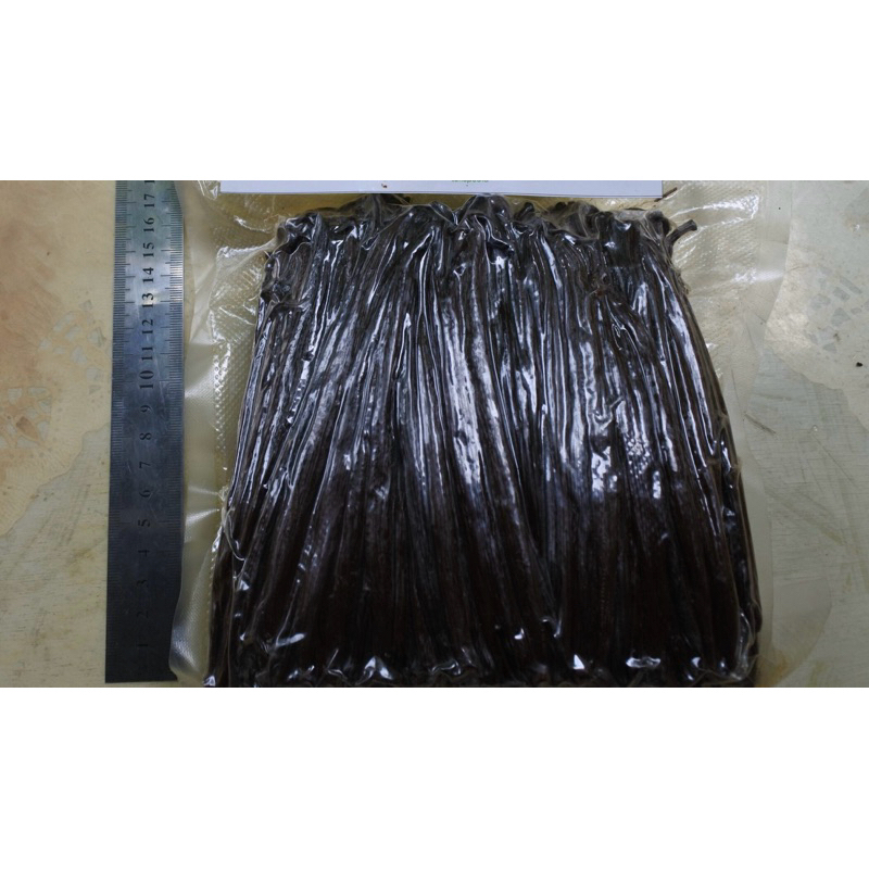 

Vanilla Pod 13-15cm - Planifolia - Premium Quality - Req Kemasan