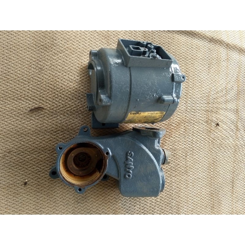 satu set Alkon + bodi pompa air Sanyo p-wh 137c ( bekas )