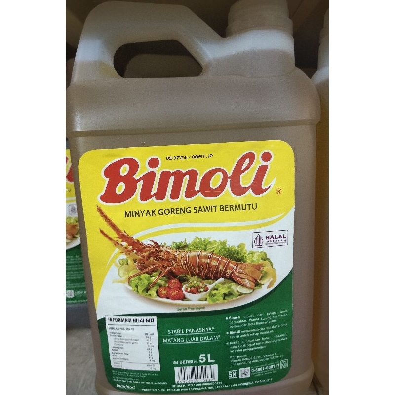 

Bimoli Minyak goreng 5 Liter // Minyak Goreng Bimoli 5 Liter