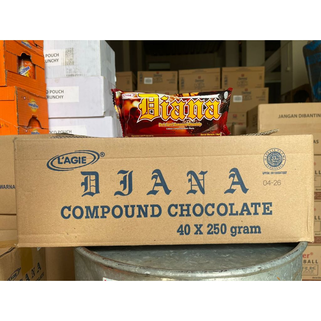 

Diana Dark Sweet Chocolate Compound 250gr