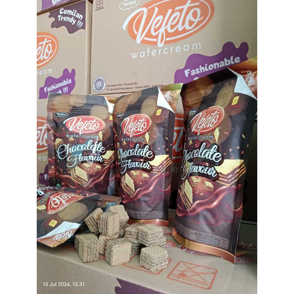 

AR Snack 18 Pcs Vefeto wafercream 80 gr