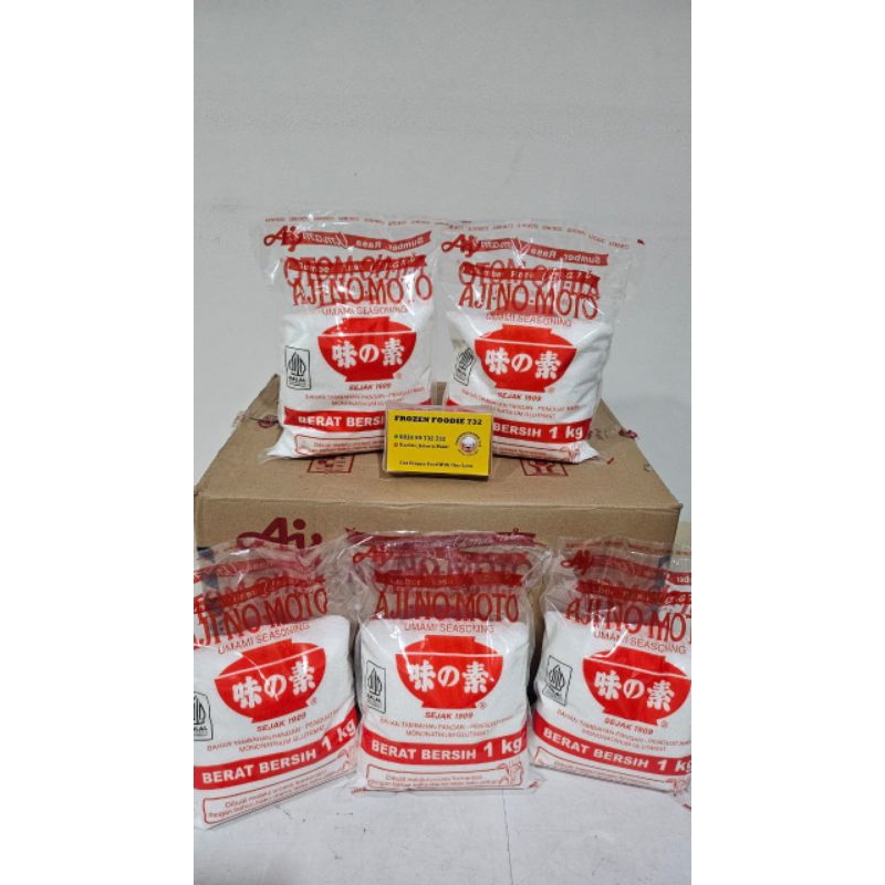 

Ajinomoto 1kg / AJI-NO-MOTO Umami Seasoning Ajinomoto Penyedap Rasa Ajinomoto Micin 1 Kg Butiran Halus / Penyedap Rasa Ajinomoto 1 Kg Butiran Halus / Micin Ajinomoto / Vetsin Ajinomoto