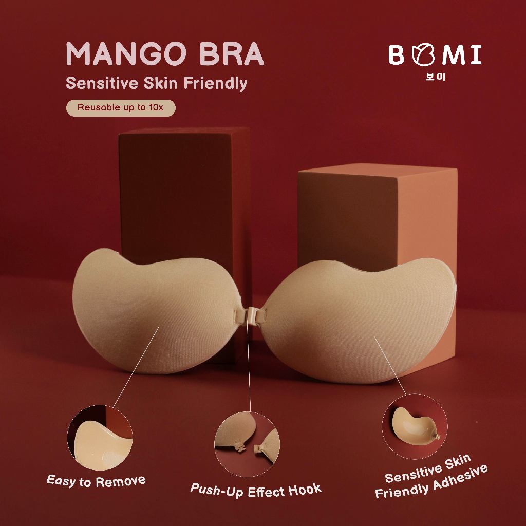 BOMI MAGIC MANGO BRA PAD/STICKY BRA PAD/MANGO BRA PAD/BH PAD/BRA BIKINI/BH BIKINI/BRA SWIMSUIT/BH RE