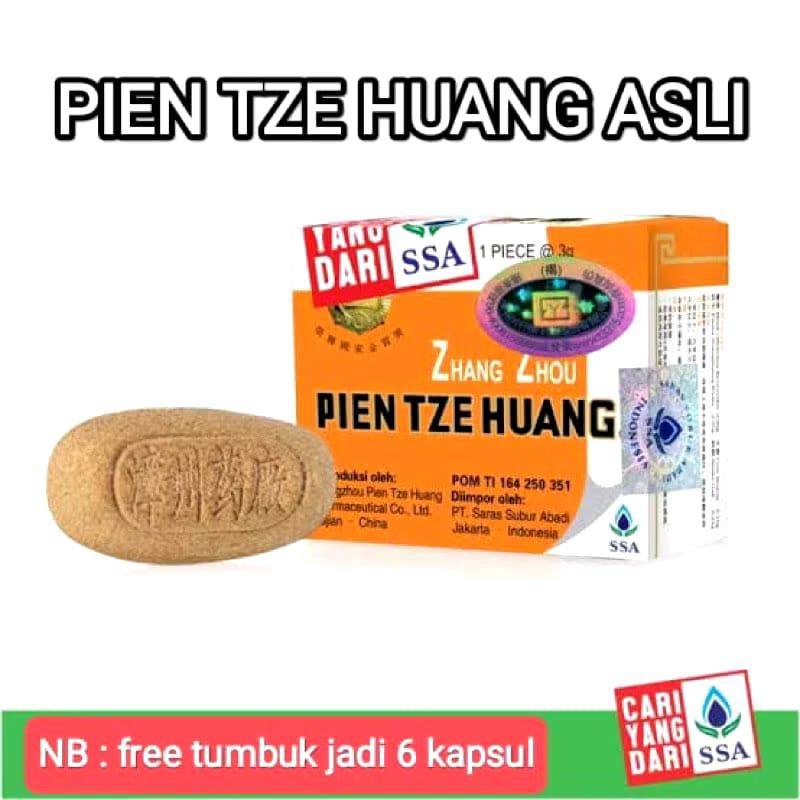 PIEN TZE HUANG Original SSA Obat Luka Pasca Operasi Pien Tze Huang Asli 100% Original SSA Pien Tze H