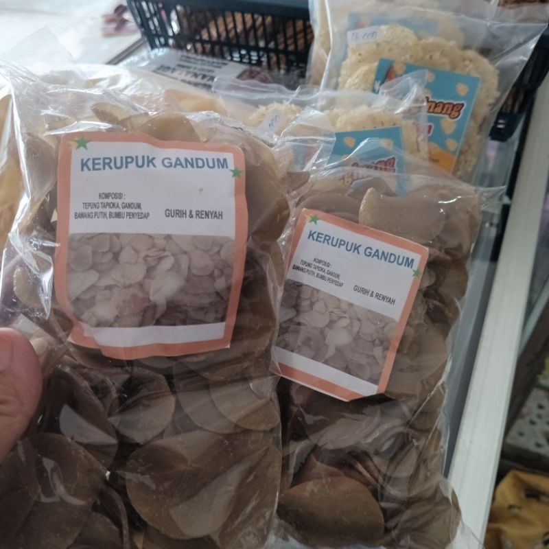 

Ready Kerupuk Gandum 200gr