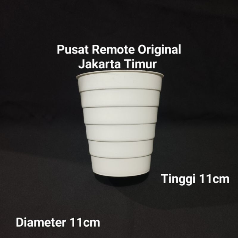 POT TANAMAN BUNGA POT PLASTIK GUCI 505 POT TAWON DIAMETER 11CM