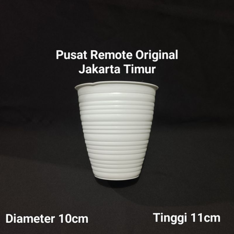 POT TANAMAN BUNGA POT PLASTIK GUCI 101 POT TAWON DIAMETER 10CM