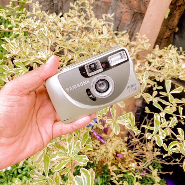 Kamera Analog Point and Shoot Samsung fino 15se silver