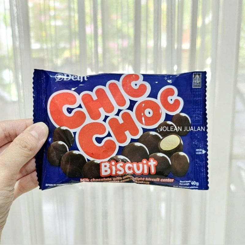 

DELFI Chic Choc Biskuit Coklat 40gr