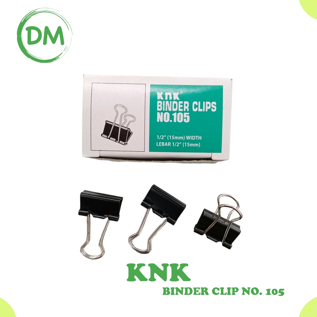 

DM- Binder Clips Penjepit Kertas No. 105