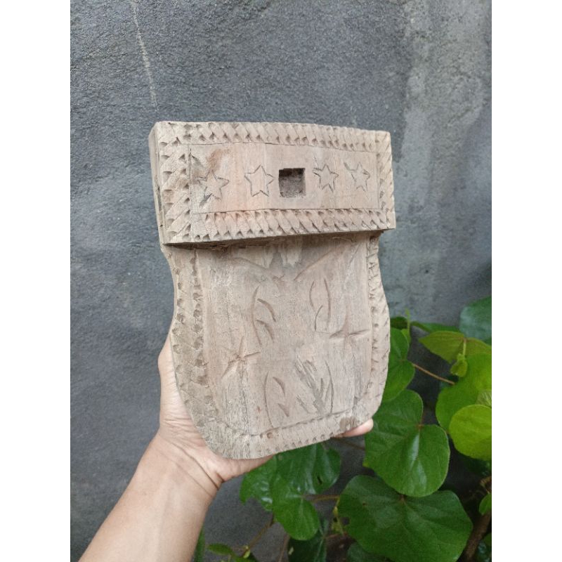 eklek kayu jati primitif lawas antik vintage