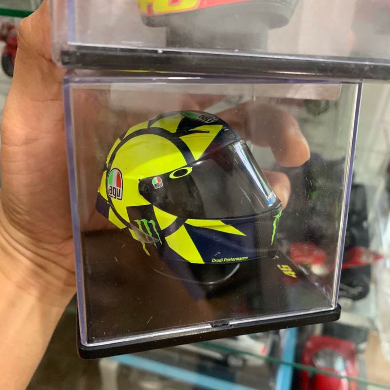 Altaya helmet Valentino Rossi 2018 skala 1:5 open blister