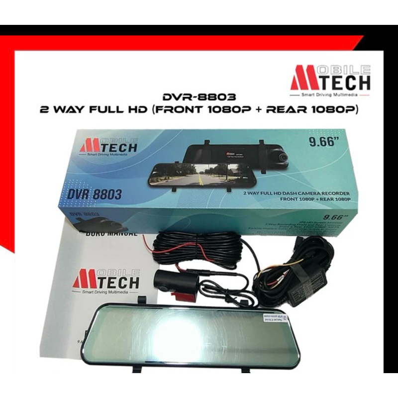 DashCam 2 arah “Mtech DVR. 8803”