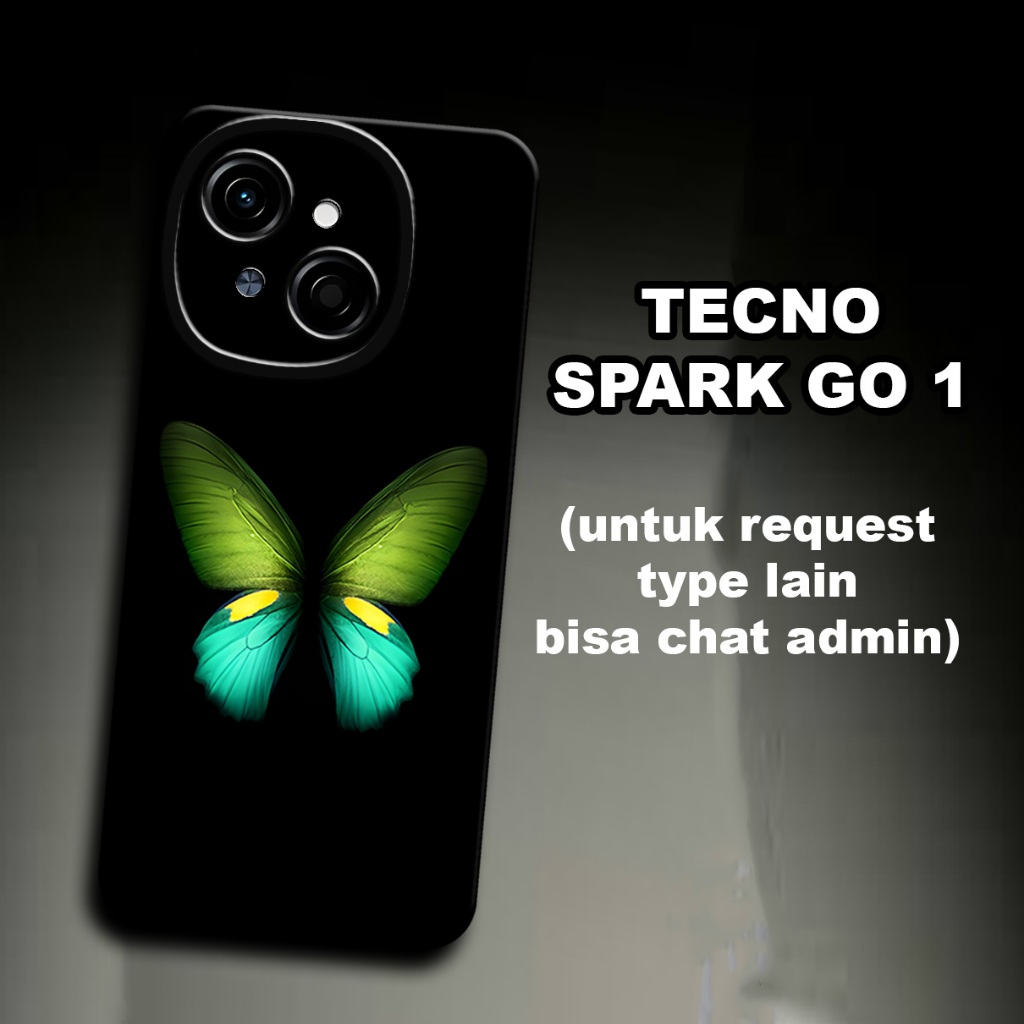 CC18/ Softcase karet lentur untuk TECNO SPARK GO 1/Motif cewek/case TECNO SPARK GO 1 /kesing TECNO S