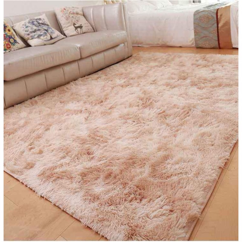 Karpet bulu LEmbut uk 200x120 /160x100 lantai bulu tebal (4cm lebat)