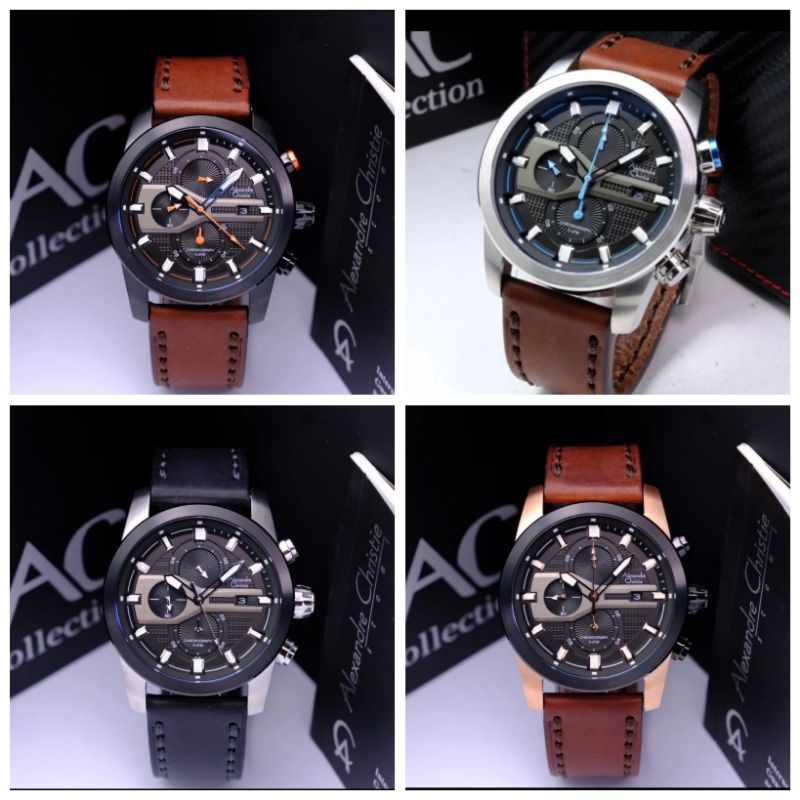 JAM TANGAN PRIA ALEXANDRE CHRISTIE 6562/AC6562MC/AC6562( ORIGINAL)