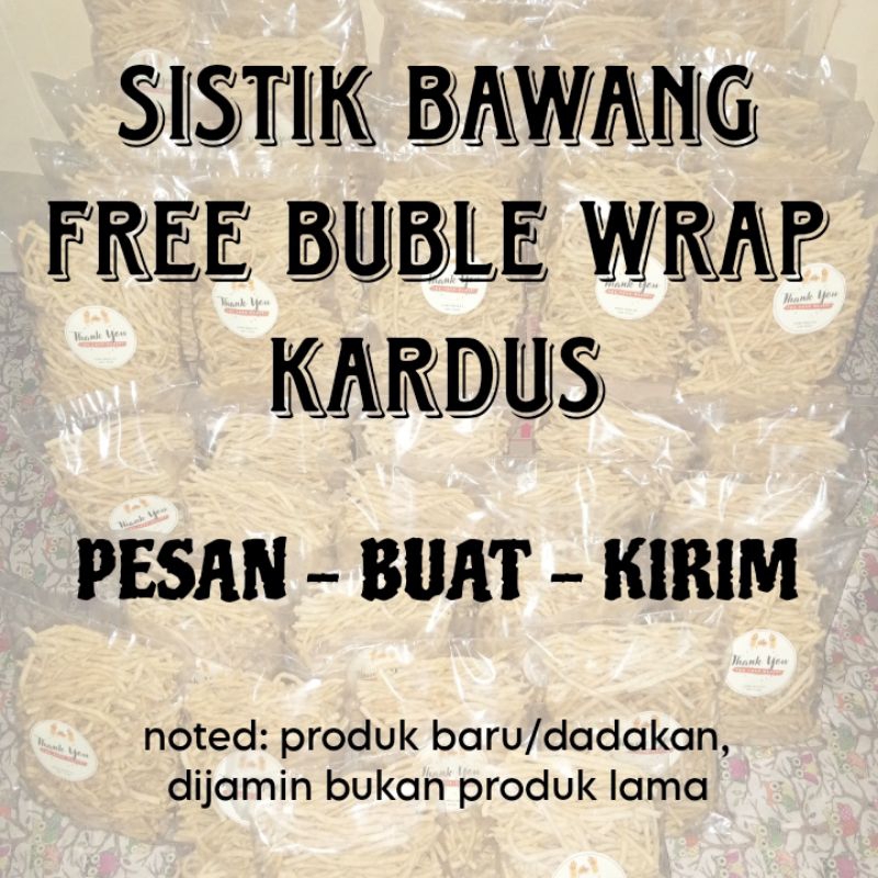 

Sistik Bawang / Snack Cemilan / Snack Lebaran