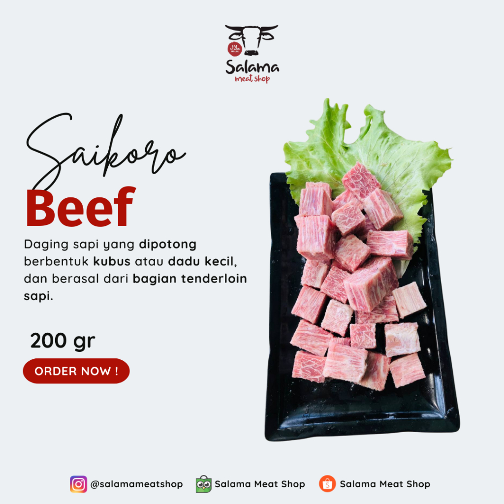 

A-07 Saikoro Beef (200gr)