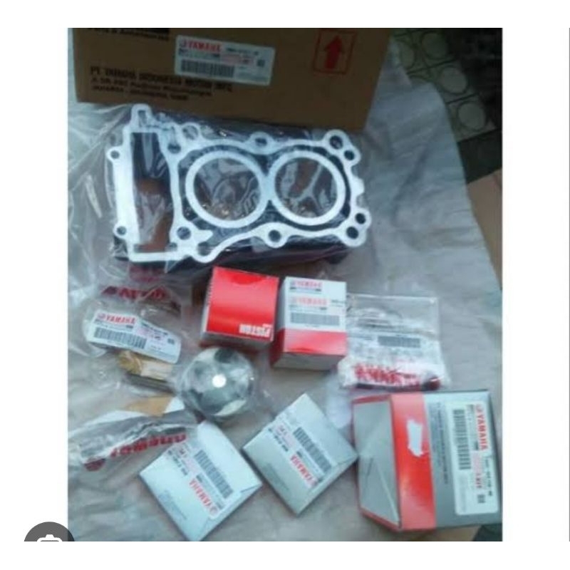 BLOK SEHER + PISTON KIT YAMAHA R25 R 25 MT25 ORIGINAL YGP