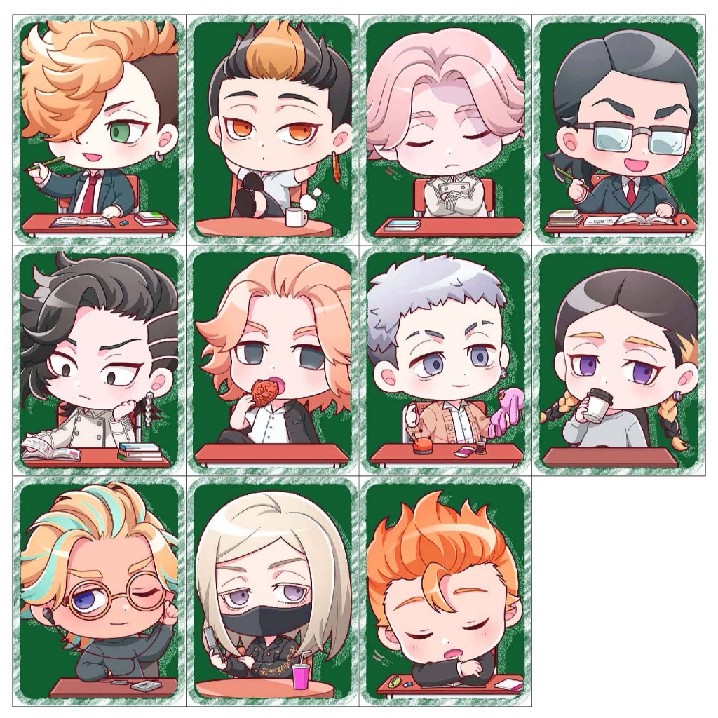 

MINI STIKER TOKYO REVENGERS CHROMO (ISI : 11 PCS) WIBU STICKER IDOL KOREA JPOP ANIME JAPAN JEPANG PREMIUM MURAH UNOFFICIAL CHIFUYU HANMA INUI KEISUKE KOKONOI MANJIRO MITSUYA RAN RIN SANZU TAKEMICHI READY STOCK !