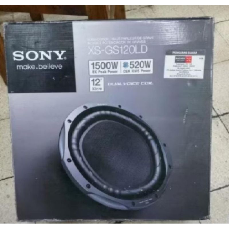 speaker subwoofer SONY xs-gs120 Ld ORIGINAL