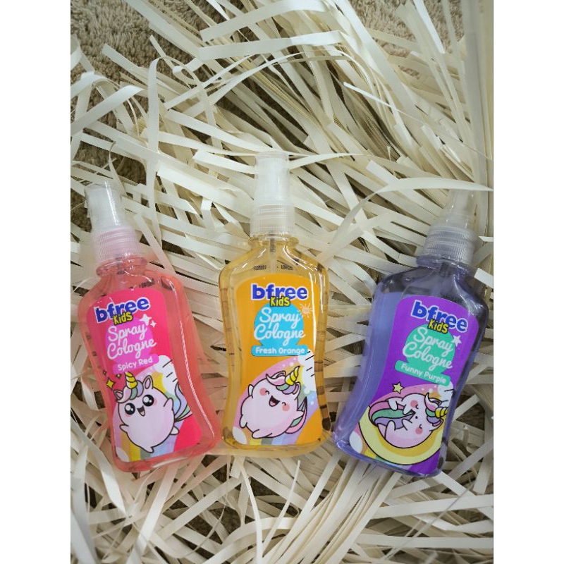 bfree kids spray cologne