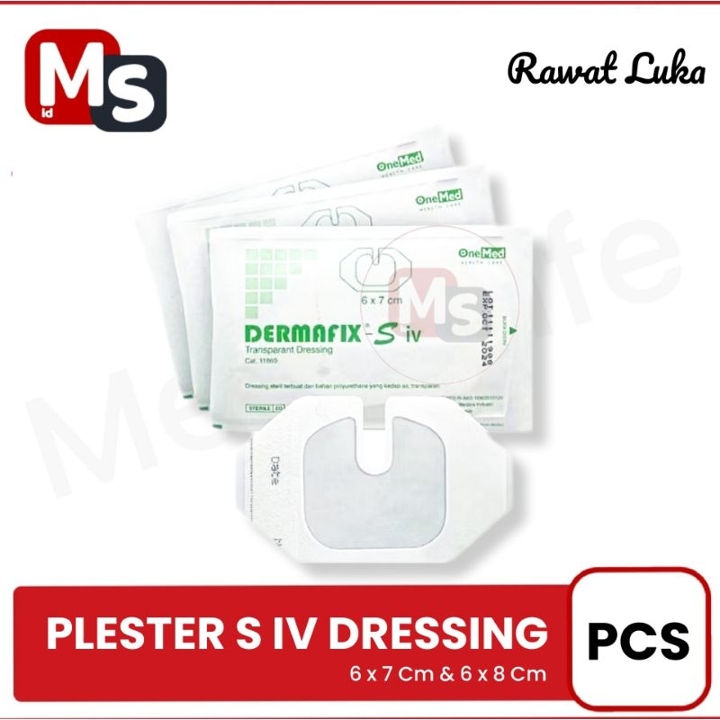 Plester Fixasi S IV Dressing Untuk Infus / Satuan