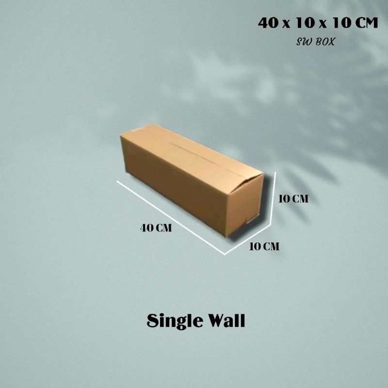 

Kardus Ukuran 40x10x10 CM Box untuk packing ST