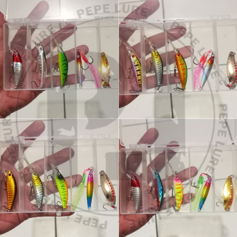 1 Set Minnow Casting / 1 Set Umpan Casting Ultraligth