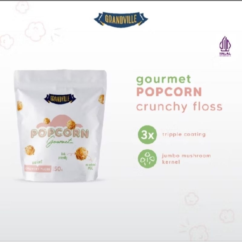 

Grandville popcorn gourmet crunchy floss 50g