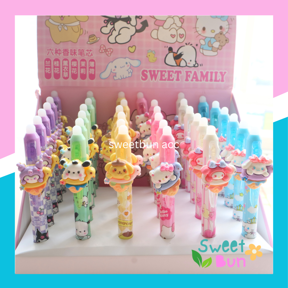 

(3 PCS) PEN LUCU KARAKTER S4NRI0 PULPEN BISA DIHAPUS | BOLPEN PULPEN GEL LUCU