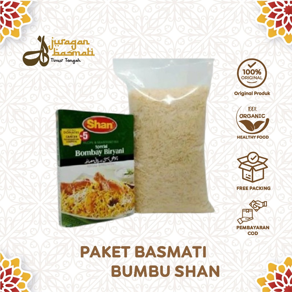 

Paket Beras Basmati dan Bumbu Beryani