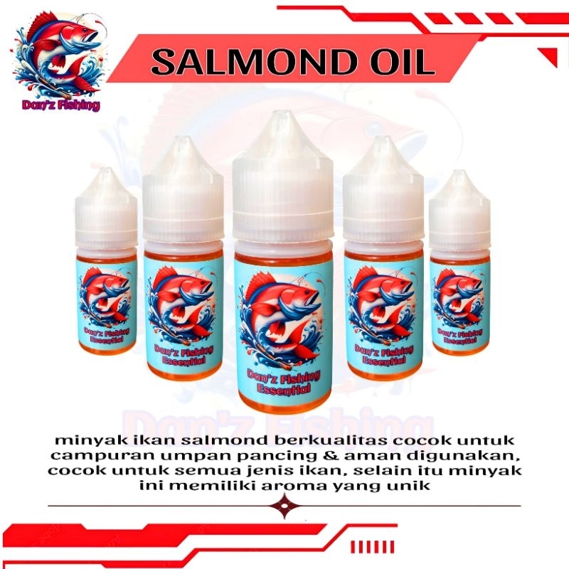 DAN.Z SALMON OIL MINYAK IKAN SALMON MURNI