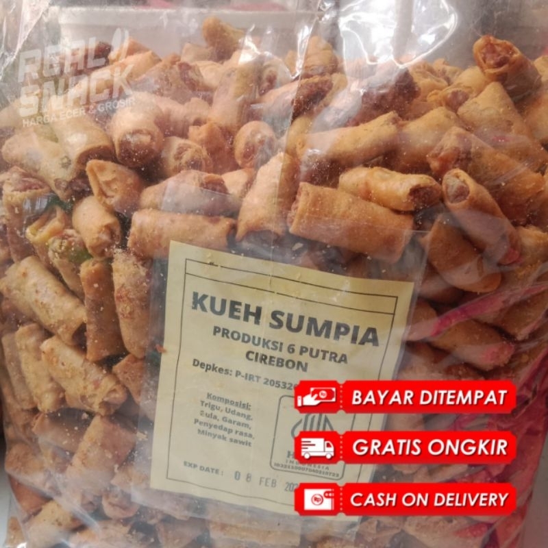 

SUMPIA UDANG 1KG KHAS CIREBON ASLI - REAL SNACK