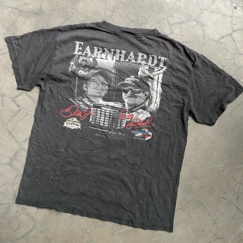 Kaos Vintage Nascar Dale Earnhardt & Dale Junior