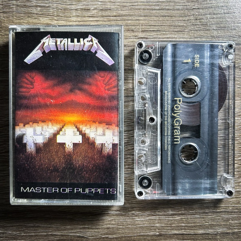 KASET METALLICA - MASTER OF PUPPETS