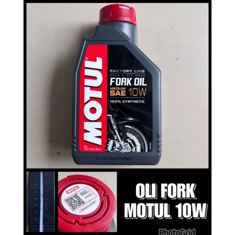 OLI Fork Motul 10W 1liter Oli shock Ohlins