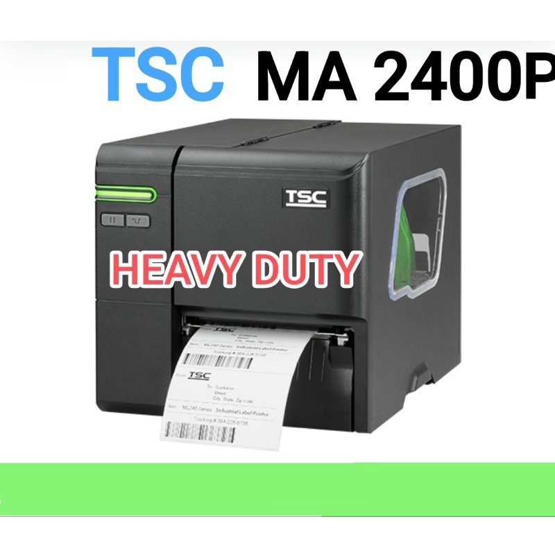 TSC MA2400 Series MA2400/ML2400 Compact Industrial Barcode Printer