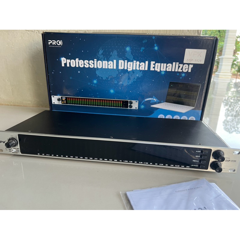 EQUALIZER DIGITAL VPK dsp -1131 original