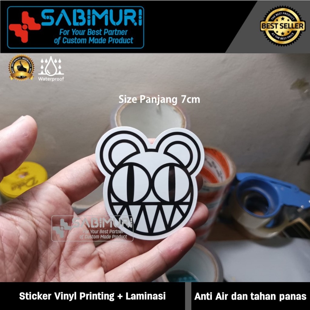 Sticker Vinyl - Band Radiohead