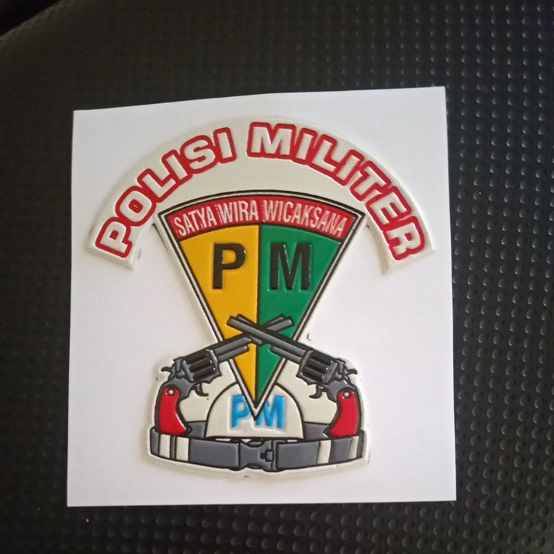 

Stiker embos Polisi Militer New
