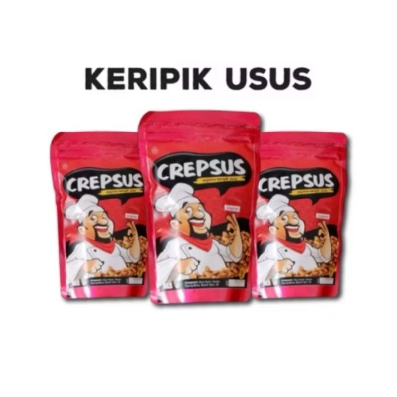 

Crepsus - Keripik Usus Ayam Crispy 90g