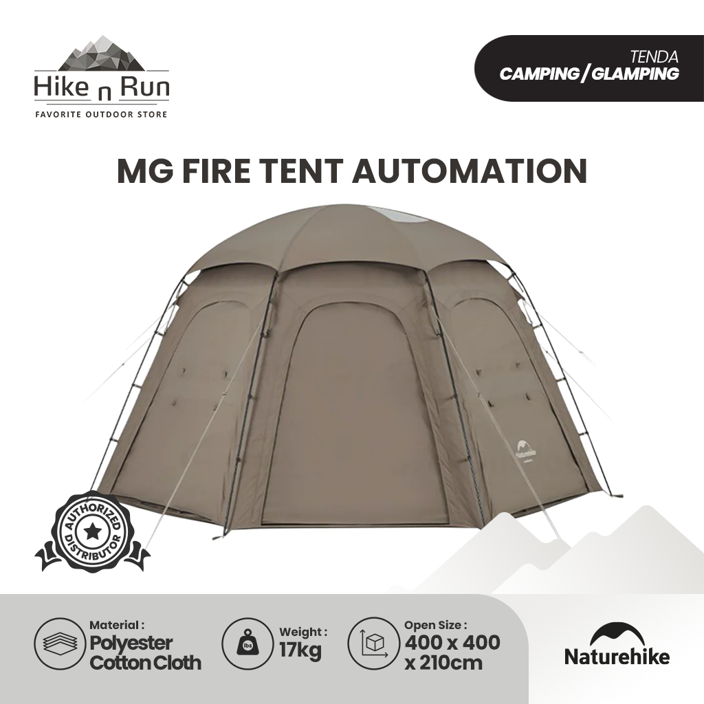 Tenda Memasak Naturehike CNH22ZP032 Mg Fire Tent Automation
