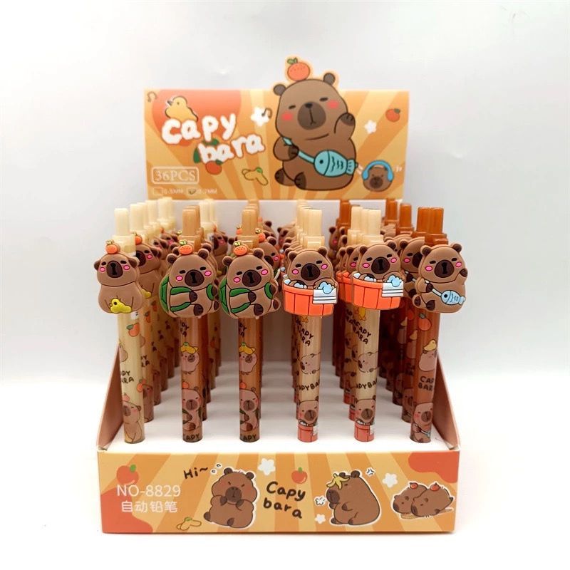 

Pena Mekanik Capybara Pulpen Gel Cartoon Alat Tulis Pulpen Bisa DIHAPUS