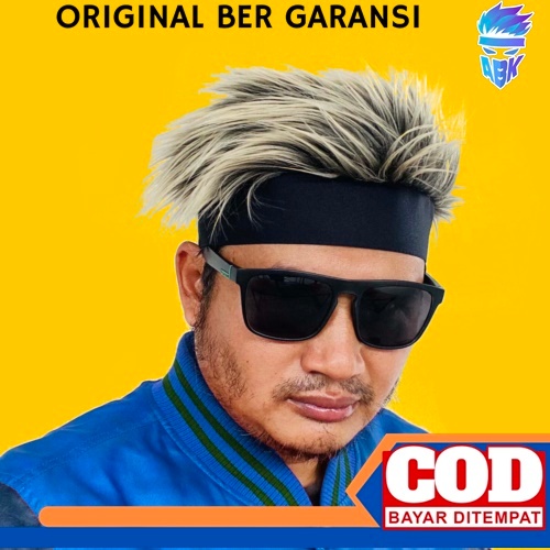 wig premium rambut wik pria