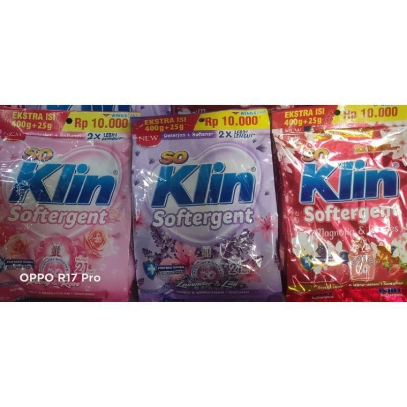 SOKLIN DETERGEN BUBUK SABUN CUCI BAJU