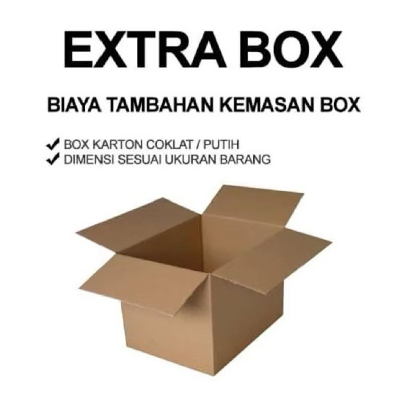 

EXTRA BOX KARDUS PACKAGING / TAMBAHAN PACKING PRODUK